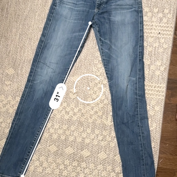 Ag Adriano Goldschmied the Nikki relaxed Skinny size 27R - Picture 7 of 7